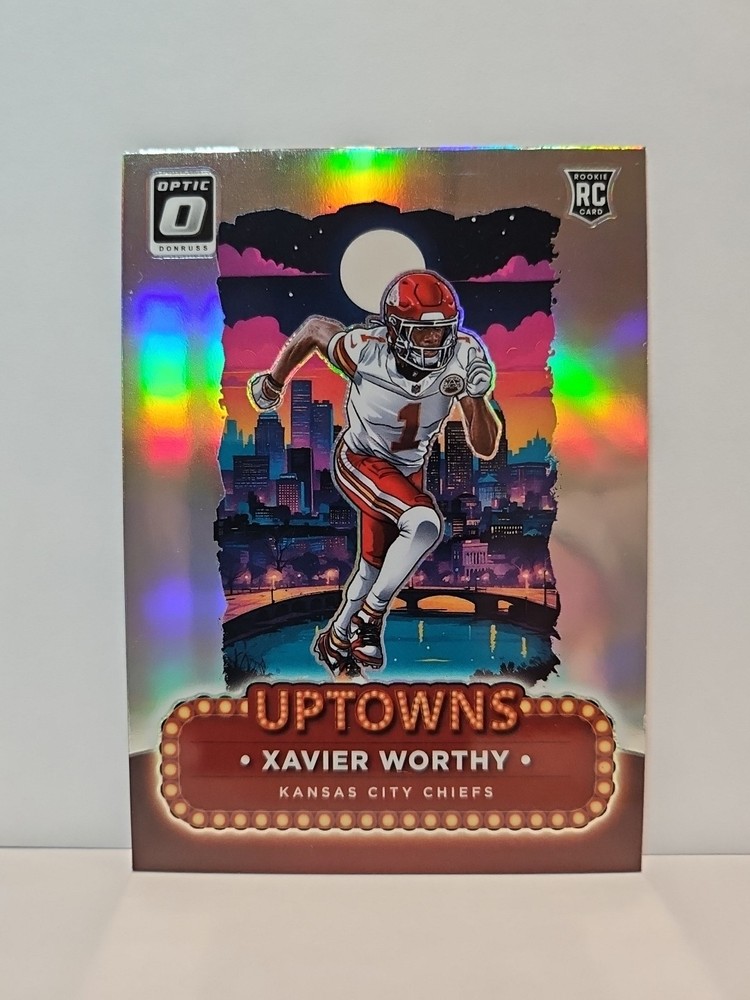 2024 Panini Donruss Optic - Uptowns Xavier Worthy #7 (RC) Chiefs