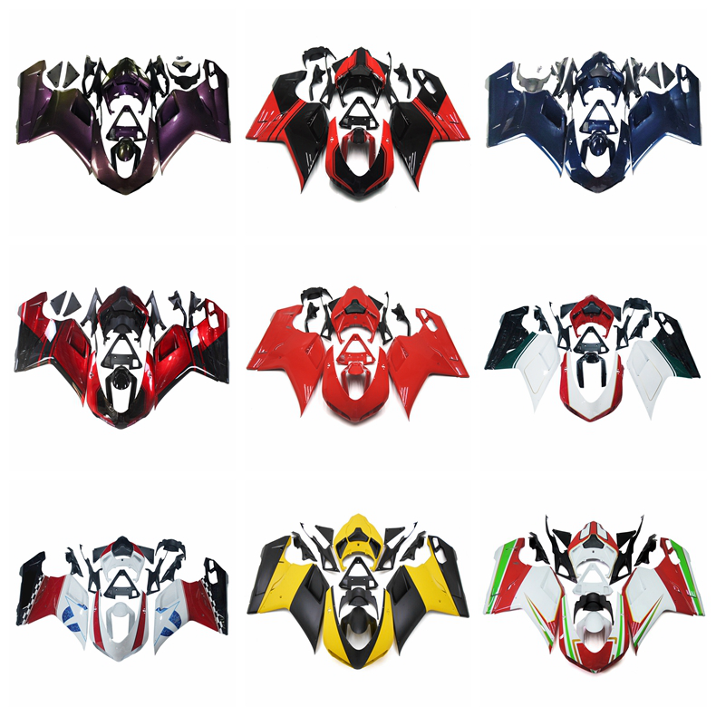 ABS Bodywork For Ducati 1098 848 1198 2007 08 09 10 11 2012 Fairings Body Kits