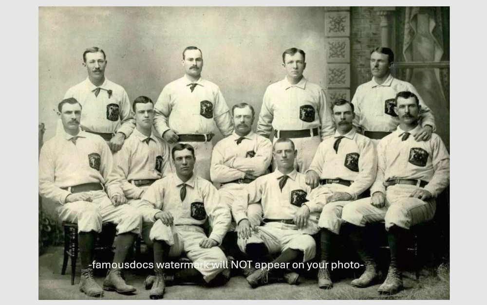 1883 New York Gothams Team PHOTO Giants San Francisco Baseball Team