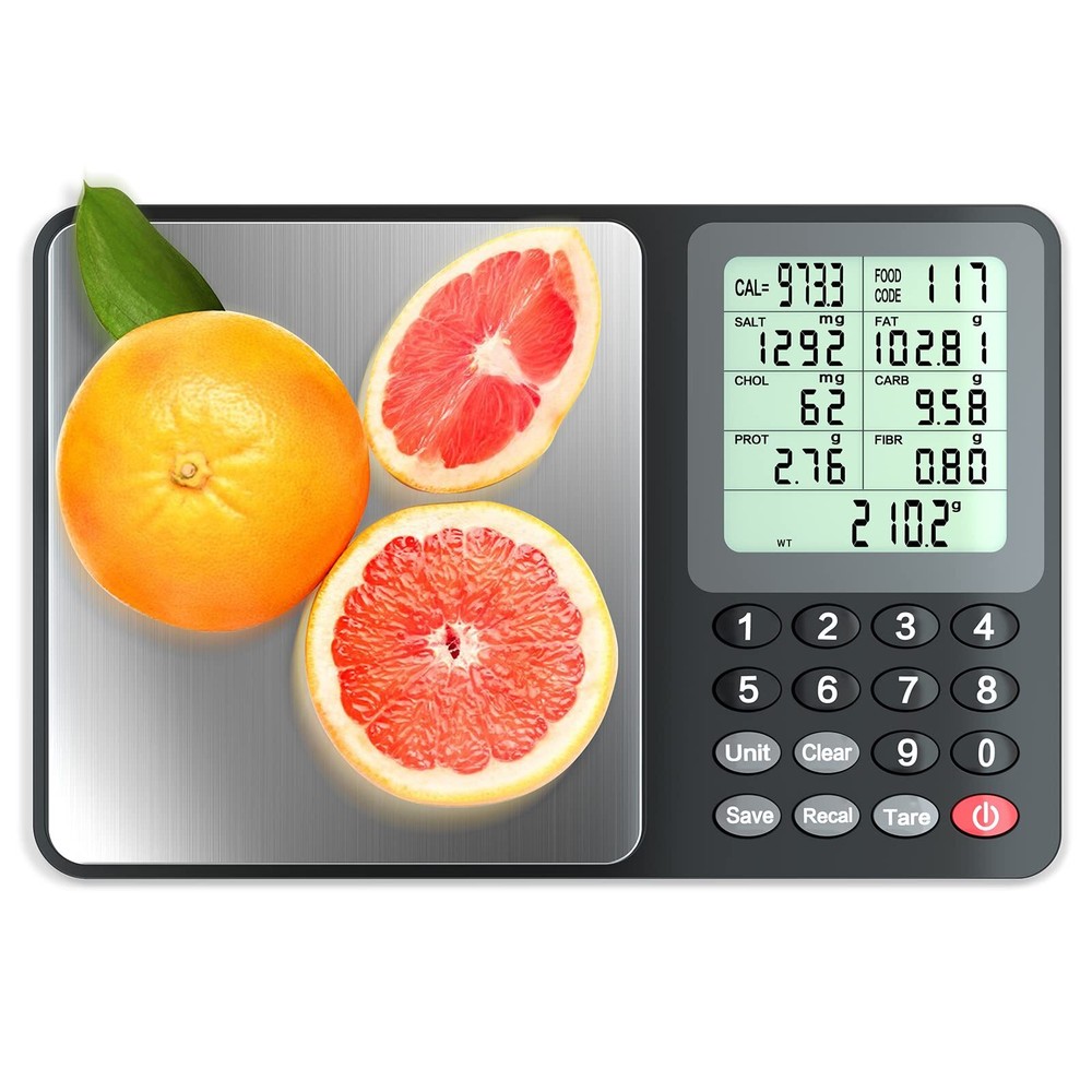 Nutrition Food Scale Digital Food Scale For Weight Loss Calculating Food Facts M
