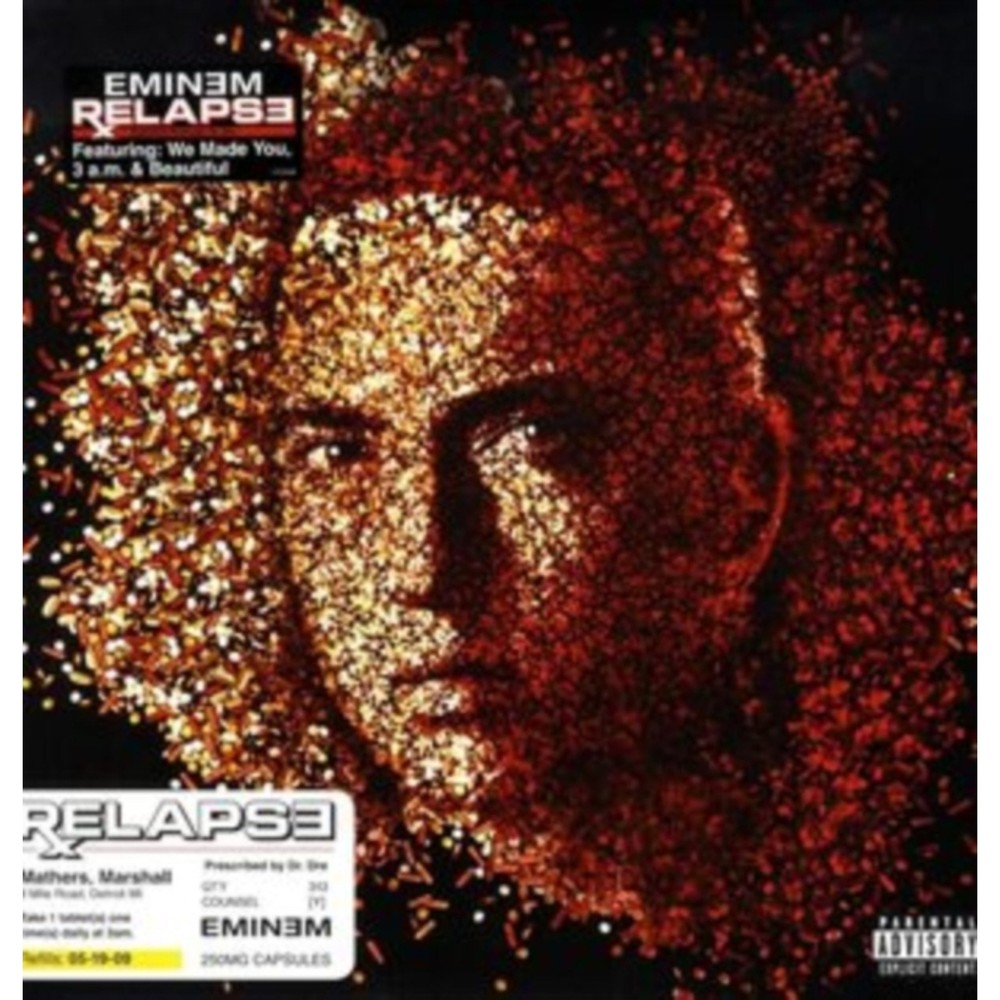 Eminem Relapse New Limited Edition LP Vinyl Record