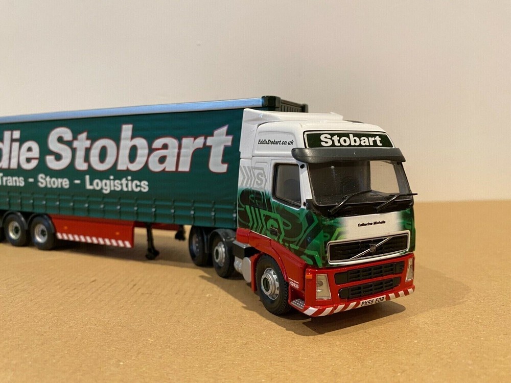 Corgi 1/50 Scale CC14002 Volvo FH Curtainside - Eddie Stobart Ltd.