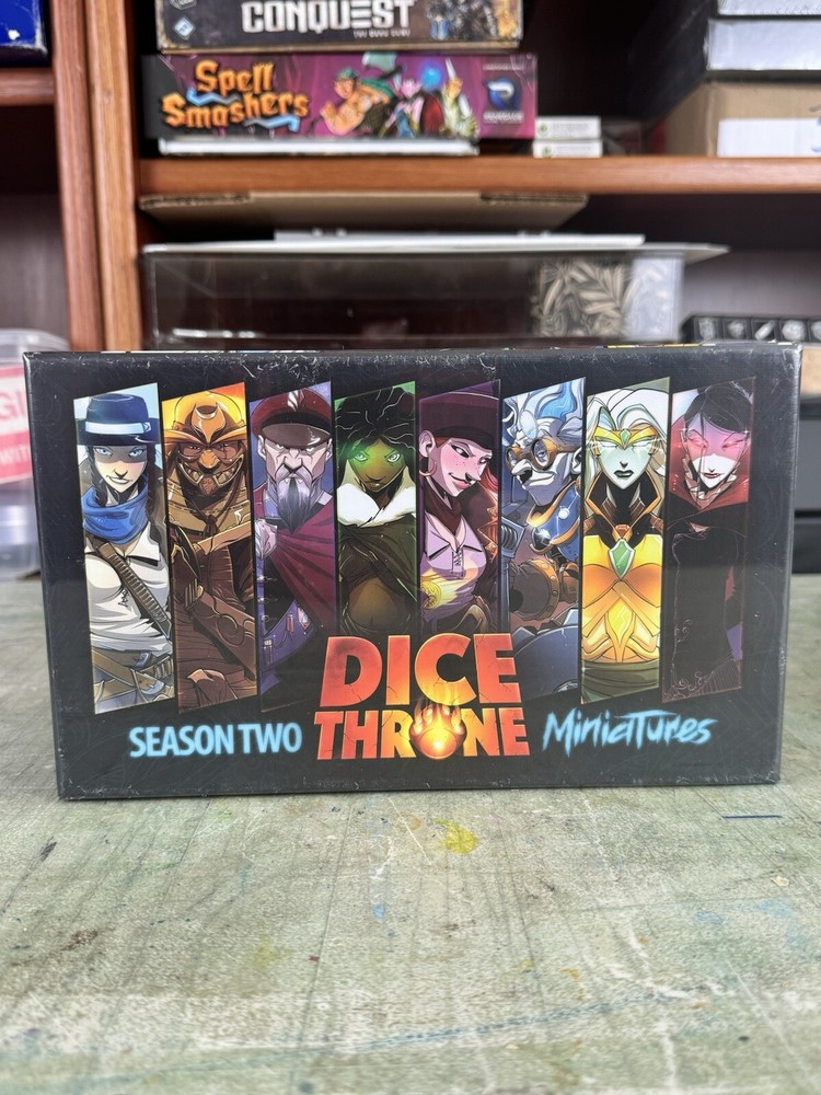 Dice Throne Roxley Season Two Pre-Painted Miniatures SEALED NEW IN BOX