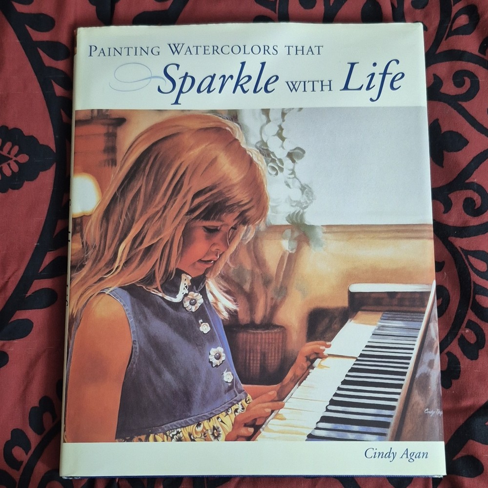 North Light Books Watercolor Painting 'Sparkle with Life' Animals Birds Flowers