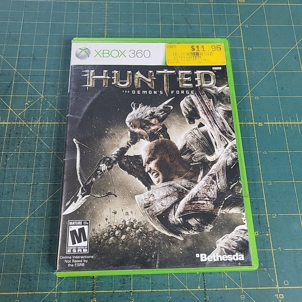 Hunted: The Demon's Forge Xbox 360 Video Game Bethesda Complete Tested Working