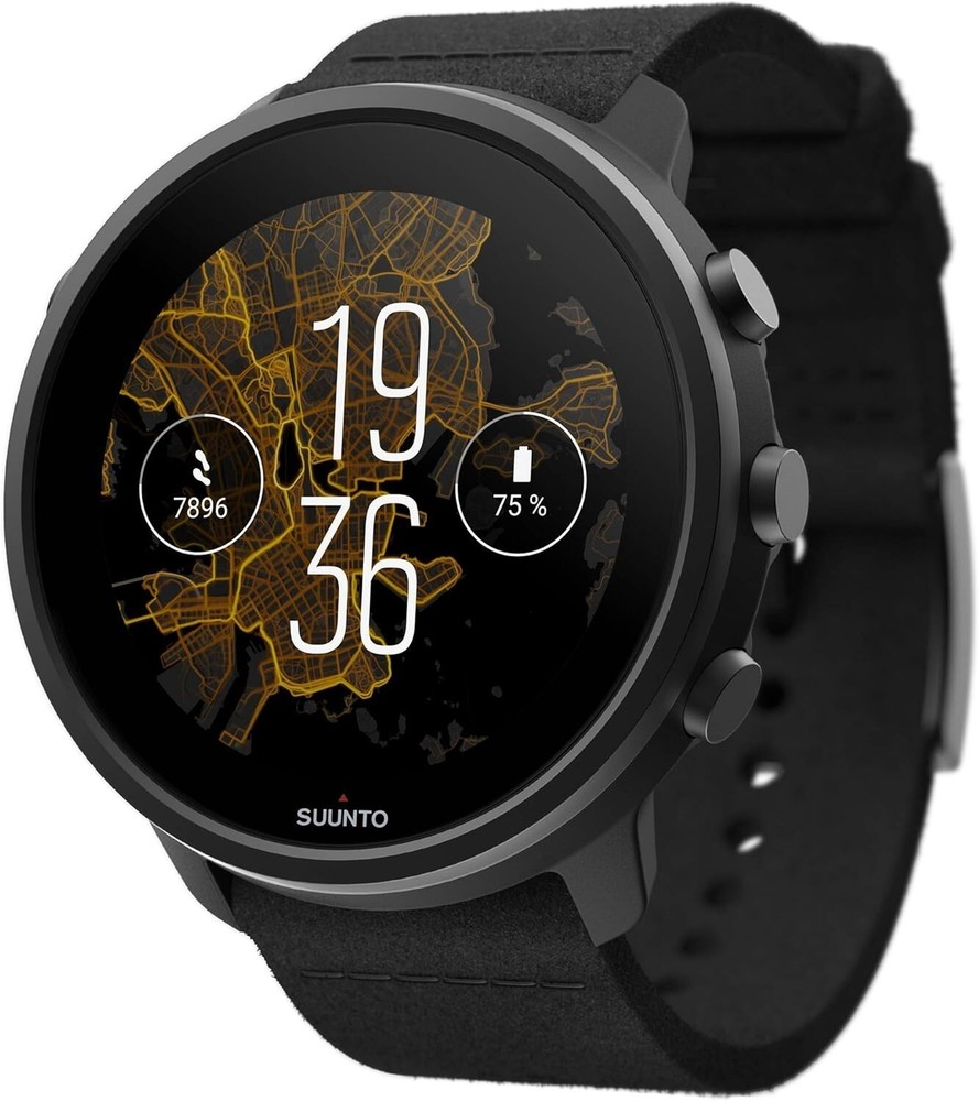 Suunto 7 GPS Sports Smartwatch Matte Black Titanium Pre-Owned Excellent Condition