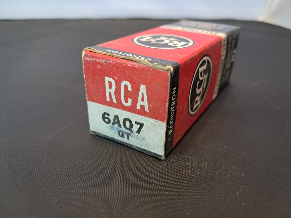 RCA Electron Tube 6AQ7 GT New Old Stock