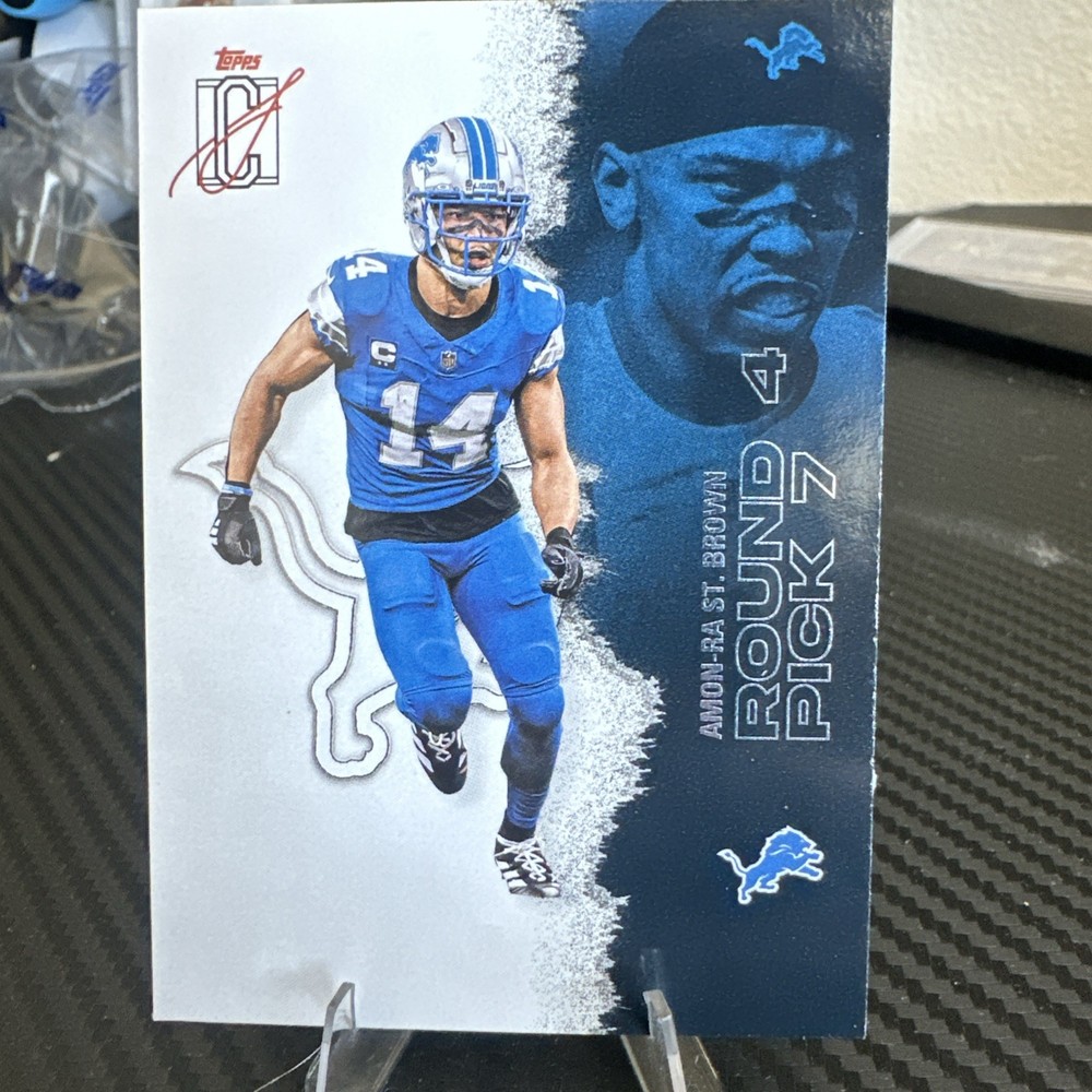 2025 Topps Signature Class AMON-RA ST. BROWN #19 Base - Detroit Lions