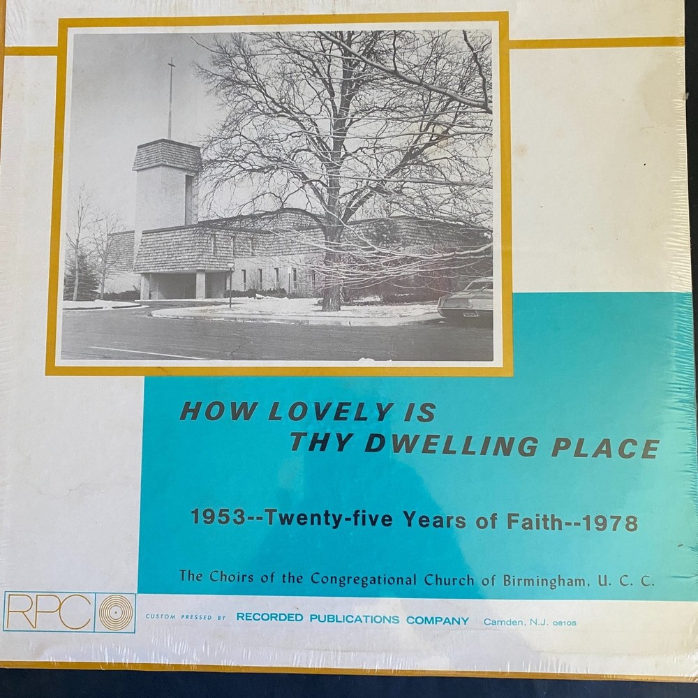 Congregational Church Birmingham – How Lovely Is Thy Dwelling Place LP 1978 RPC