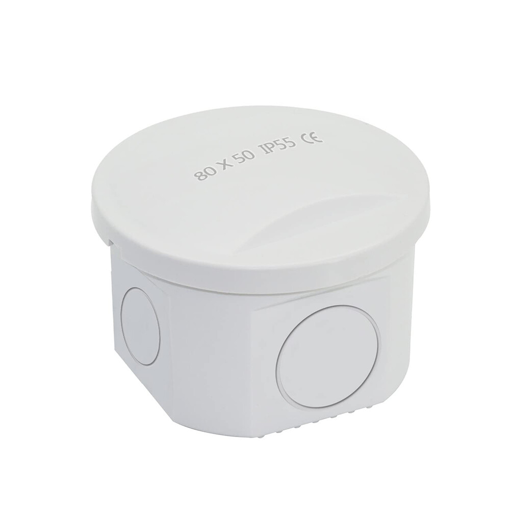 Electrical Enclosure Box Waterproof ABS Plastic Project Case DIY Reserved Holes-image