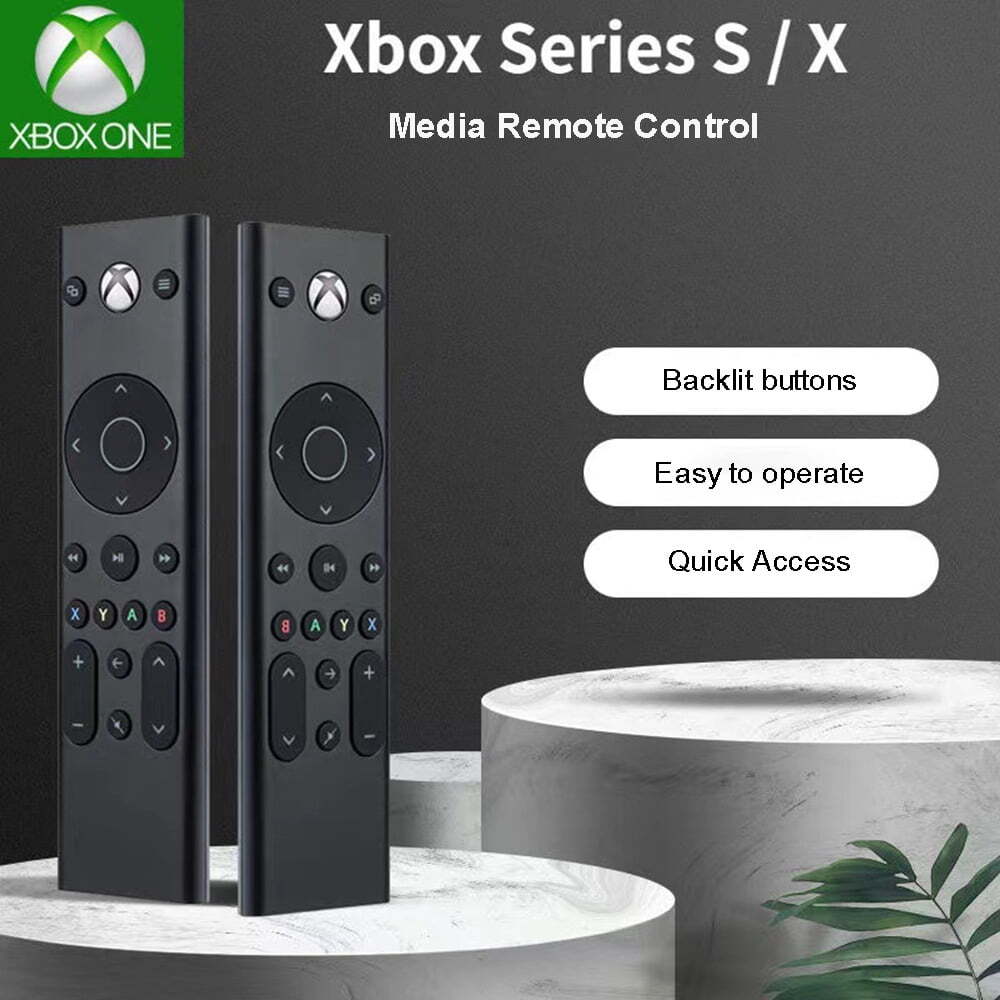 Genuine Media Remote Control for Xbox One & Xbox Series X|S Console BLACK - NEW