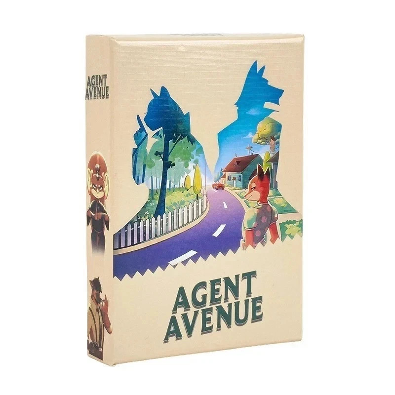 Agent Avenue Board Game Nerdlab Games New Sealed Christian Kudahl FREE SHIPPING*