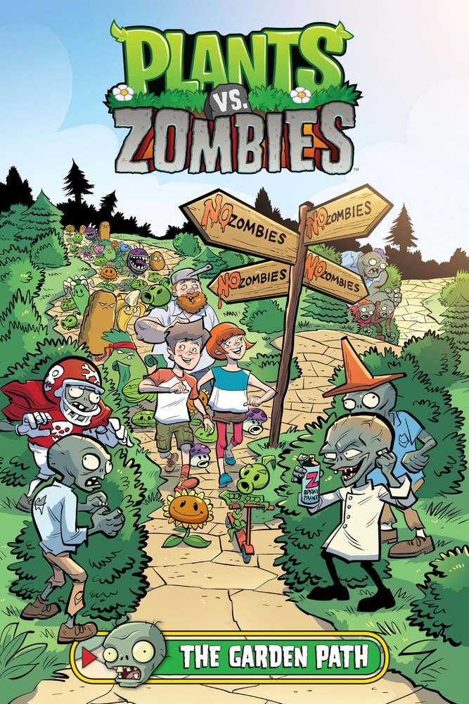 Plants vs. Zombies Volume 16: The Garden Path by Tobin