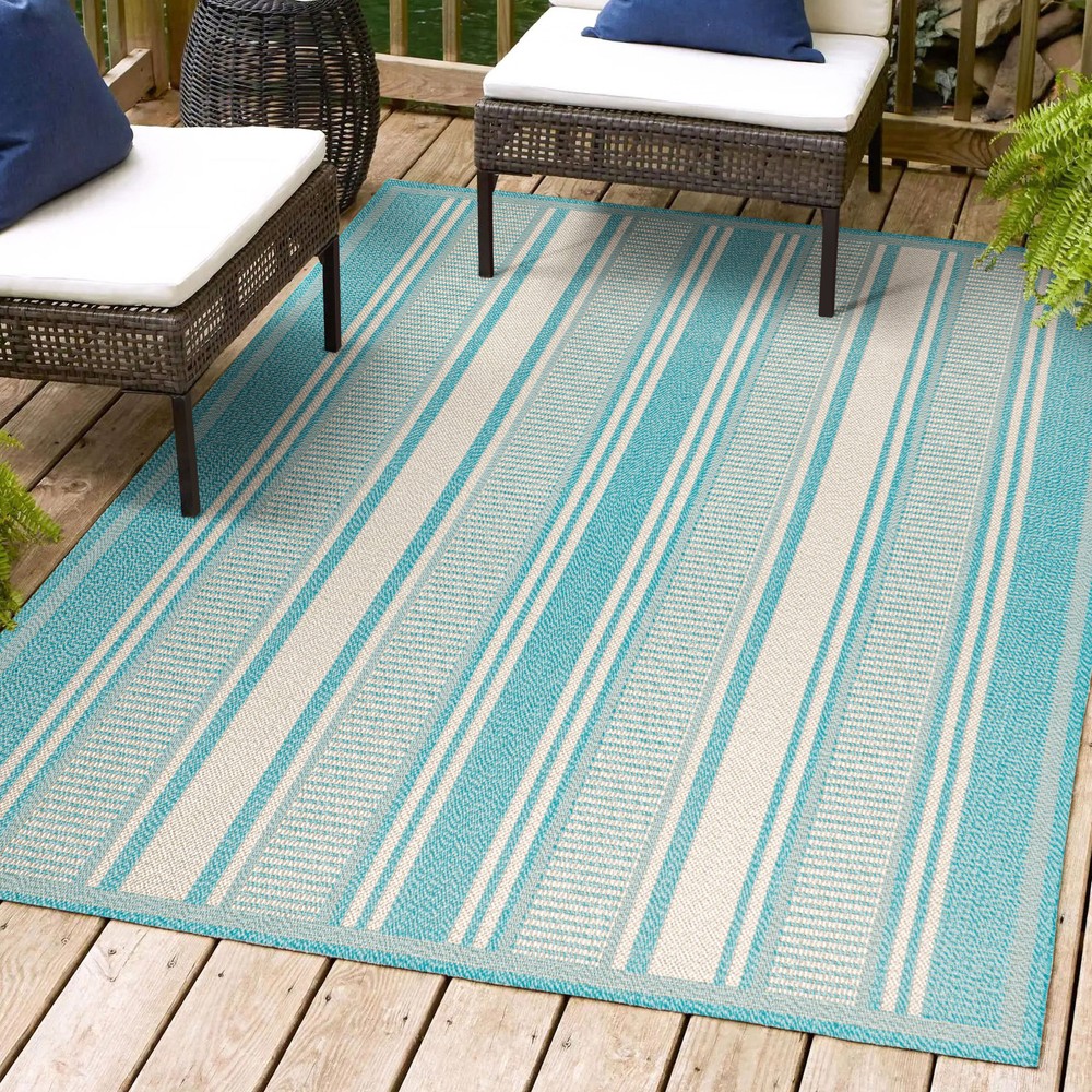 Jonathan Y Santa Monica 4x6 Polypropylene Rug - Multicolor
