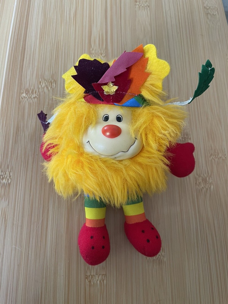 VTG 1983 Hallmark Taco Bell Rainbow Brite Orange Sprite Squeaks Plush Doll