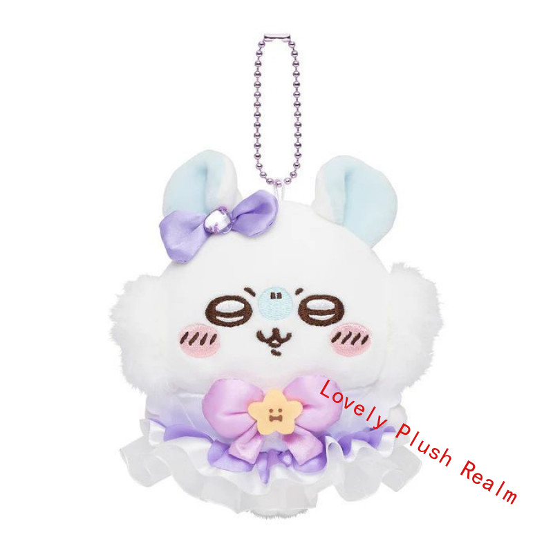 Cute Chiikawa Plush Doll Keychain Super Magical Subspecies Momonga Mascot