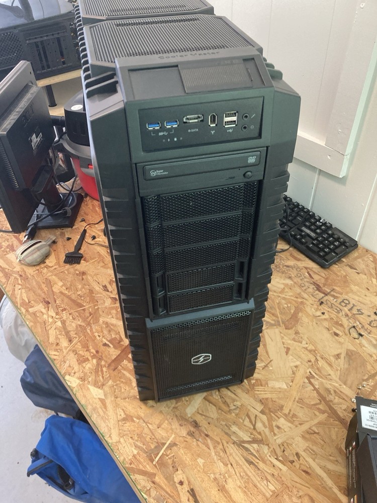Cooler Master HAF x 942 Full Tower Desktop Case Midnight Black