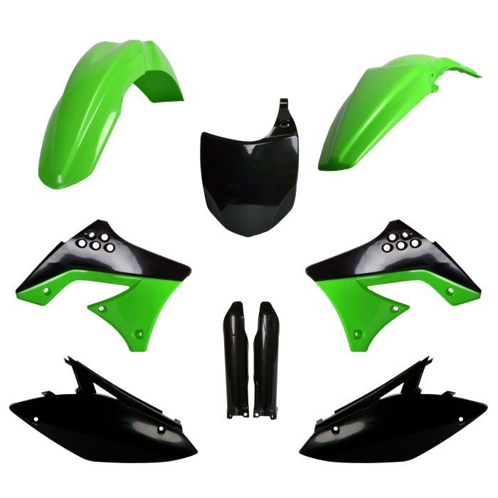 POLISPORT REPLICA PLASTIC KIT Full Plastic Kit Kawasaki KX 250F (2009-12)