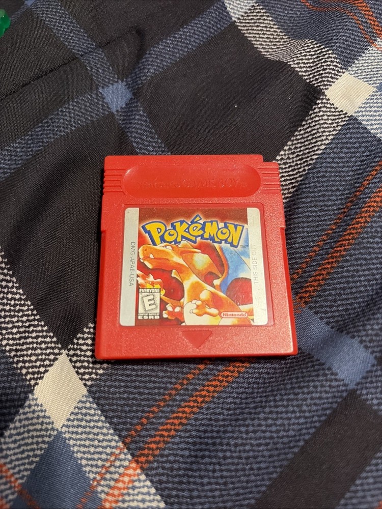 AUTHENTIC Nintendo Game Boy Color Pokemon Red Version Cartridge Only - Tested!