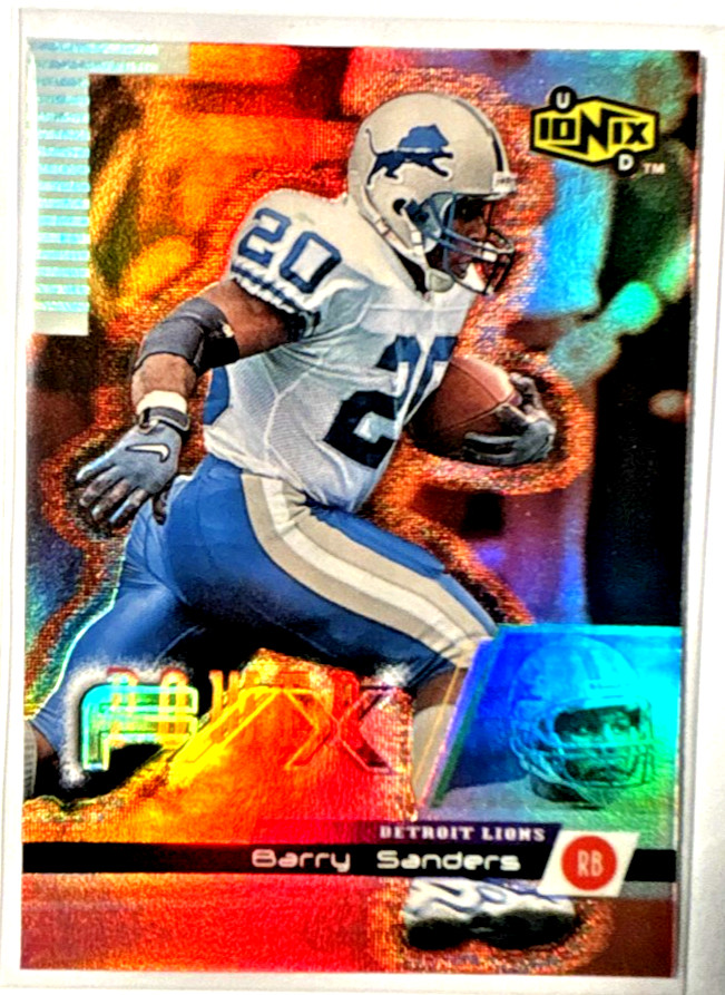 1999 UD Ionix - Power F/X Barry Sanders #P8