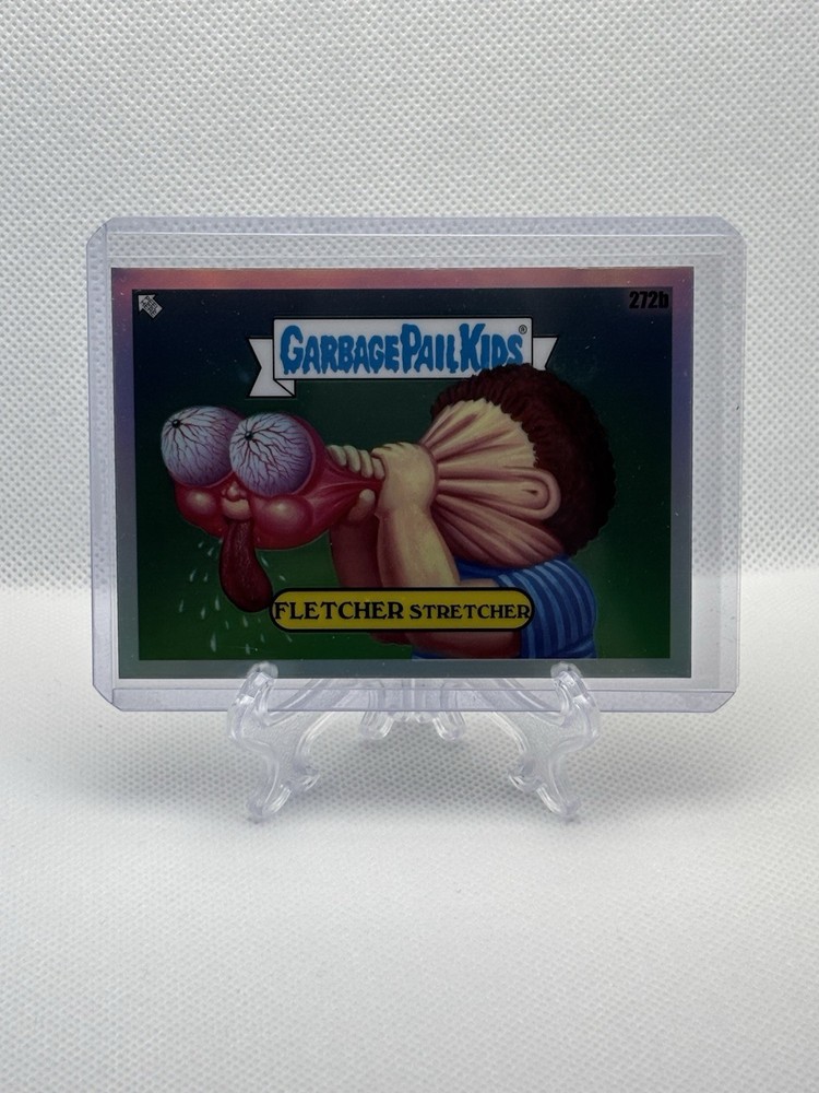 2024 Topps Chrome Garbage Pail Kids Series 7 Refractor #272b Fletcher Stretcher