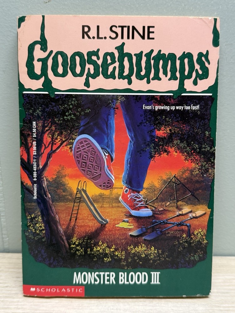 R.L. Stine - GOOSEBUMPS Monster Blood III - First Print