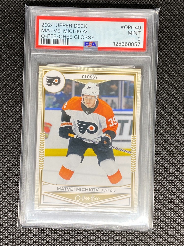 2024-25 Upper Deck Series 2 - O-Pee-Chee Glossy Matvei Michkov #OPC-49 (RC)