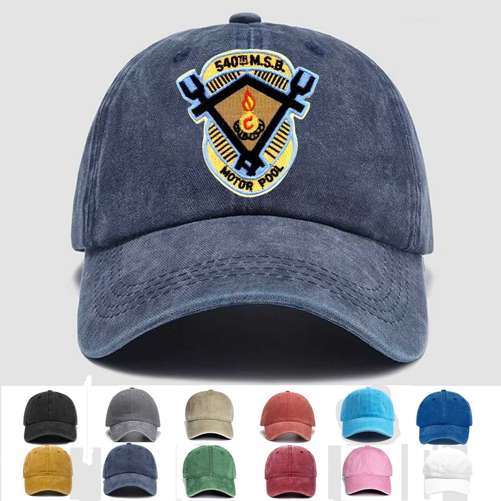Custom Embroidered Hat 540th Maintainance Battalion, Veteran Cap, Trucker Hat