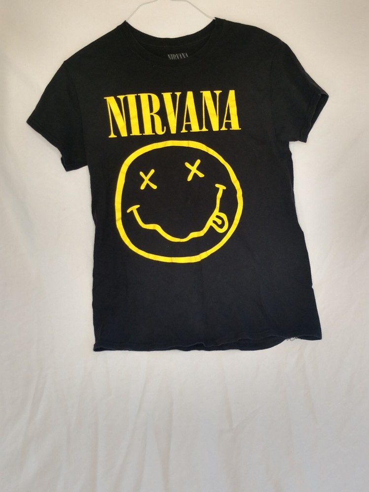 NIRVANA Logo Officially Licensed Band T-Shirt Size Small