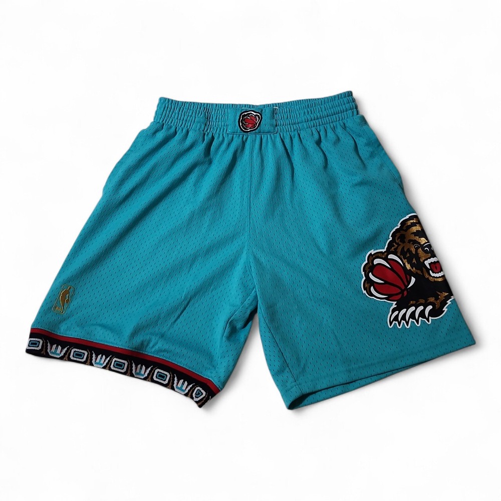 Mitchell & Ness NBA Road Swingman Shorts Vancouver Crizzlies 96-97 Mens Sz M