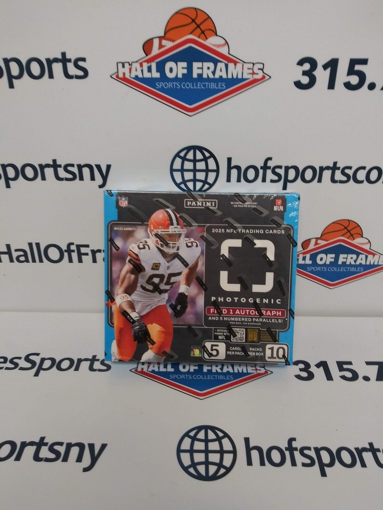 2025 Panini Photogenic Nfl Football Hobby Box!
