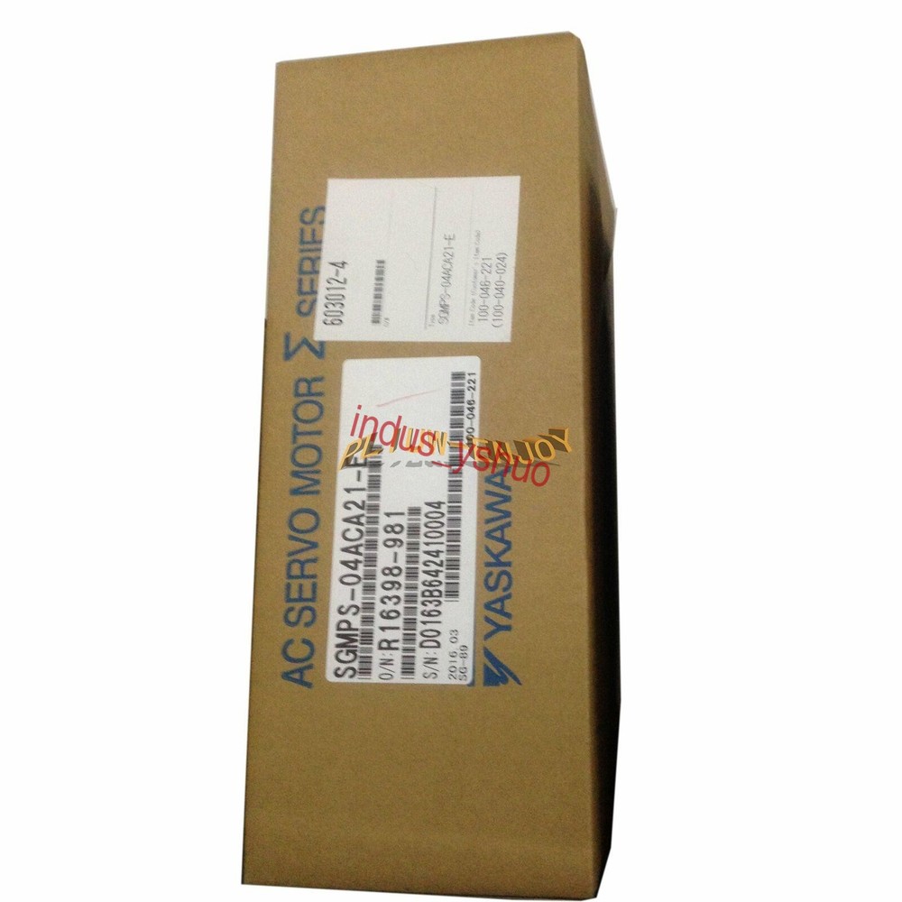 1PCS New YASKAWA AC SERVO MOTOR SGMPS-04ACA21-E