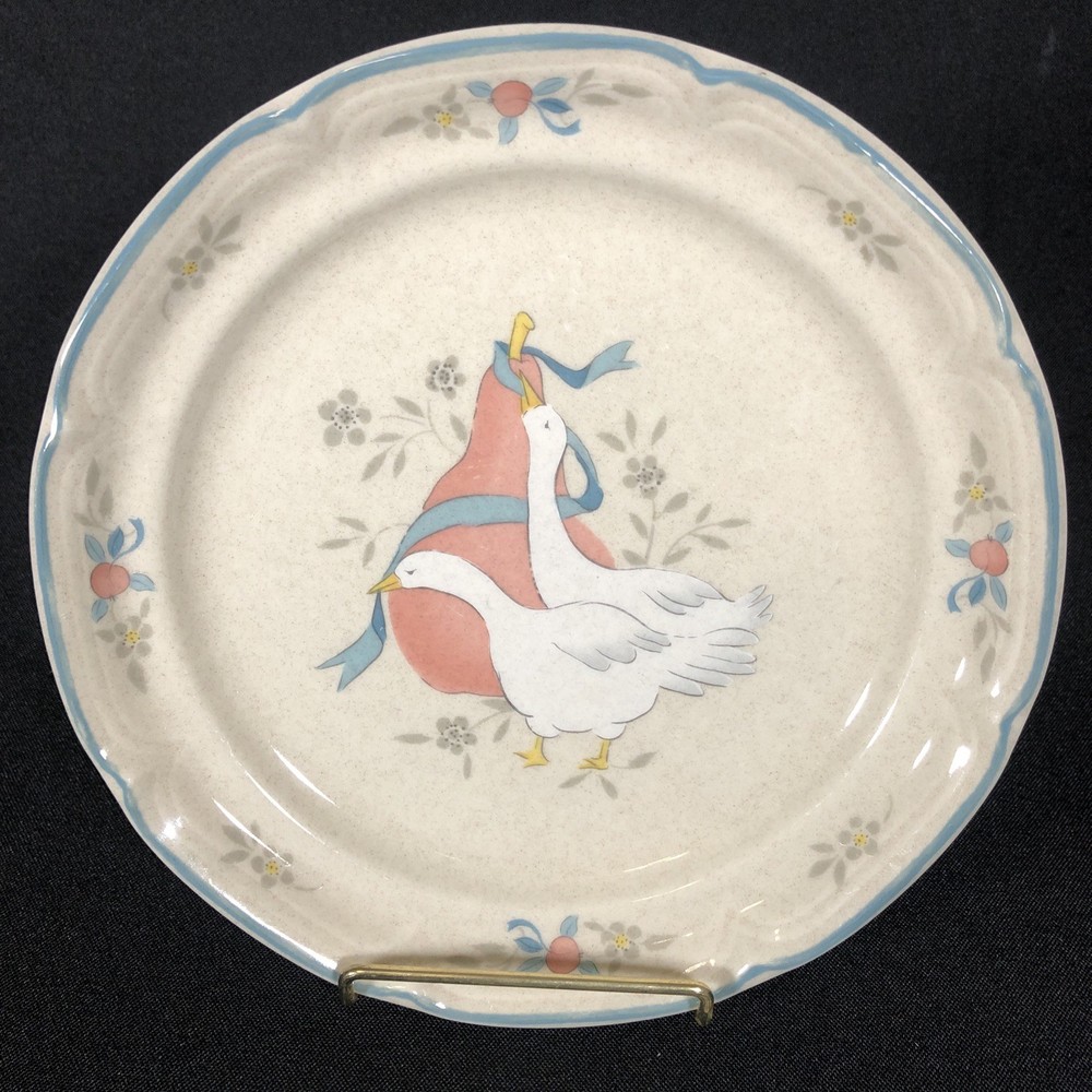 Marmalade Salad Plate - Goose w/ Pear #8868 - International Stoneware