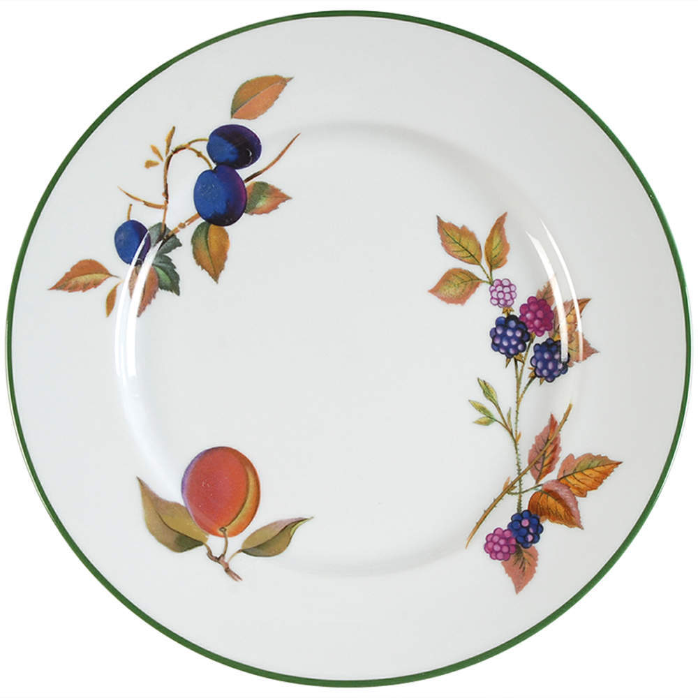 Royal Worcester Evesham Vale Salad Plate Floral Design 636360