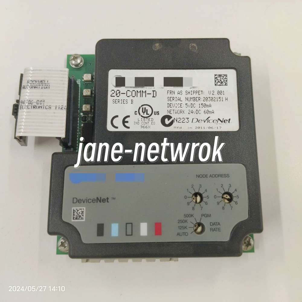 1PC USED 20-C0MM-D 20-COMM-D Have warranty (DHL or Fedex shipping)