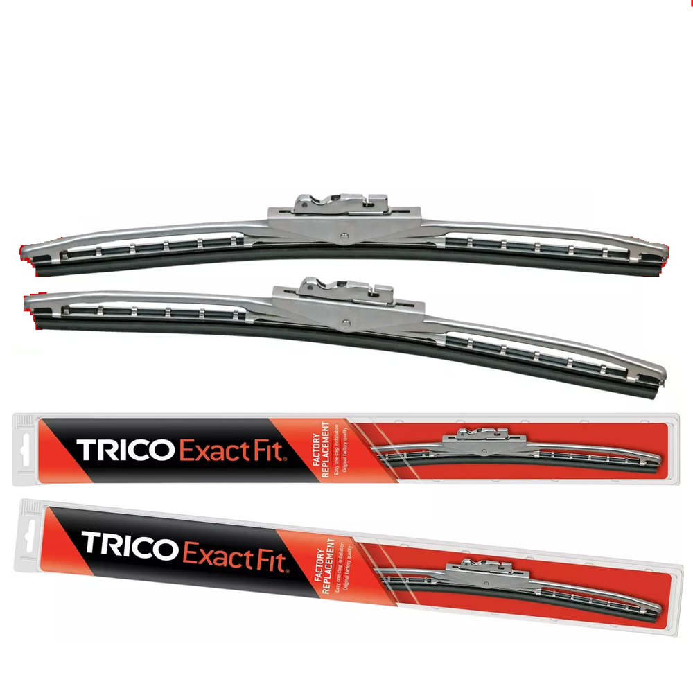 Front Set of 2 Windshield Wiper Blade For Jeep CJ5 CJ7 Commando Ford Bronco