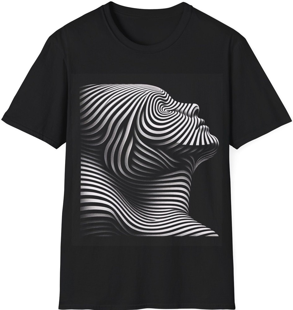Minimalist Graphic Tee Geometric Shirt Abstract T-shirt  Streetwear Shirt-image