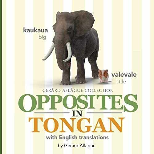 Opposites in Tongan: with English - Paperback, by Aflague Gerard - Very Good