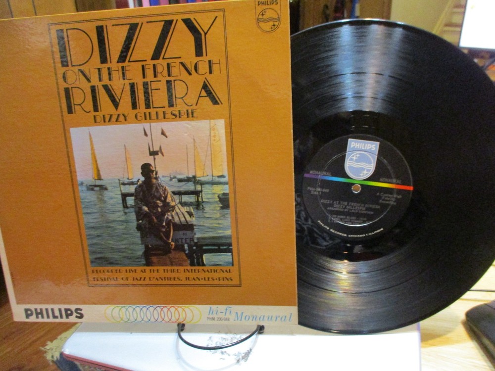 DIZZY GILLESPIE Dizzy on the French Riviera  1962 Jazz on Philips (Mono) NM