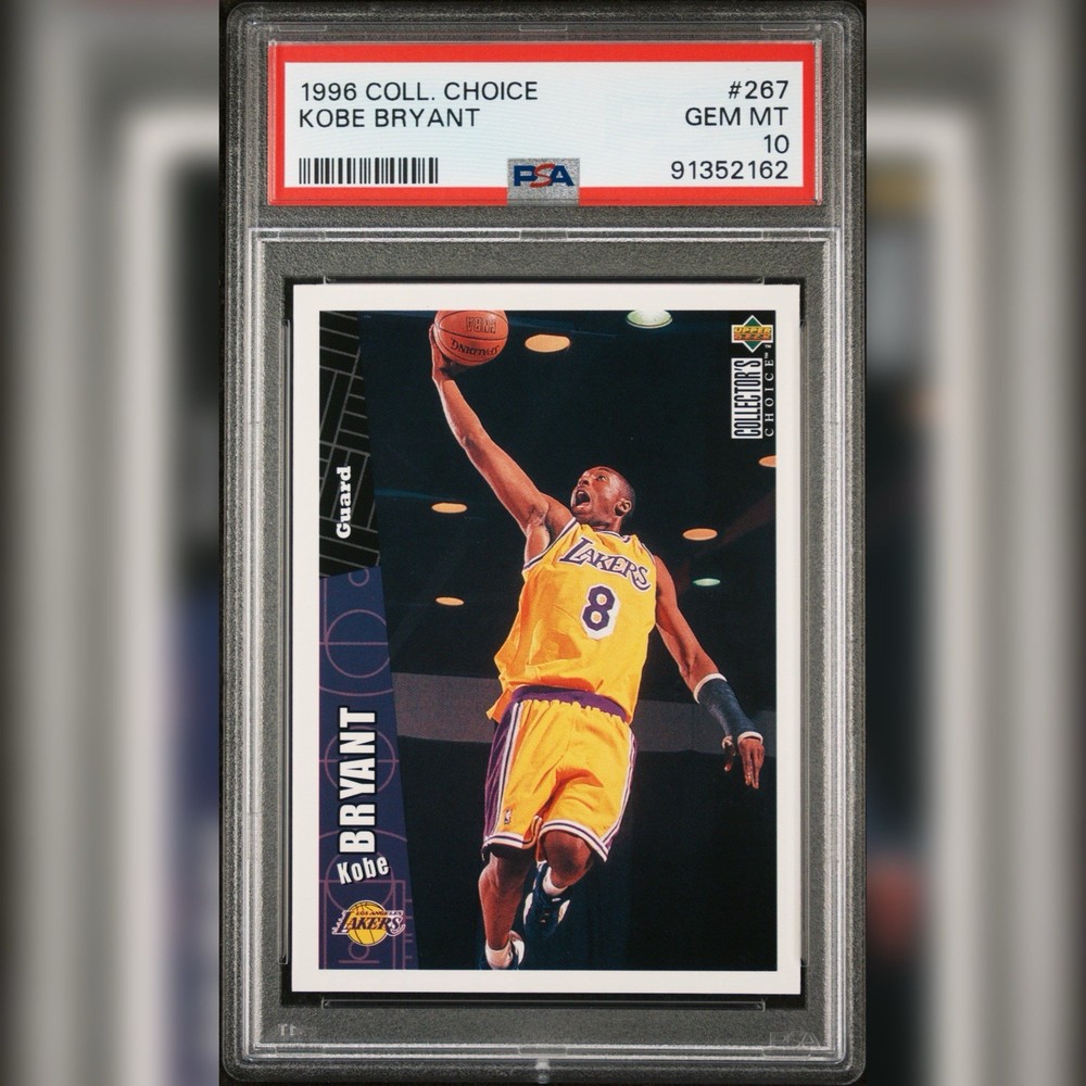 Kobe Bryant PSA 10 Rookie Card 1996-97 Upper Deck Collector's Choice #267