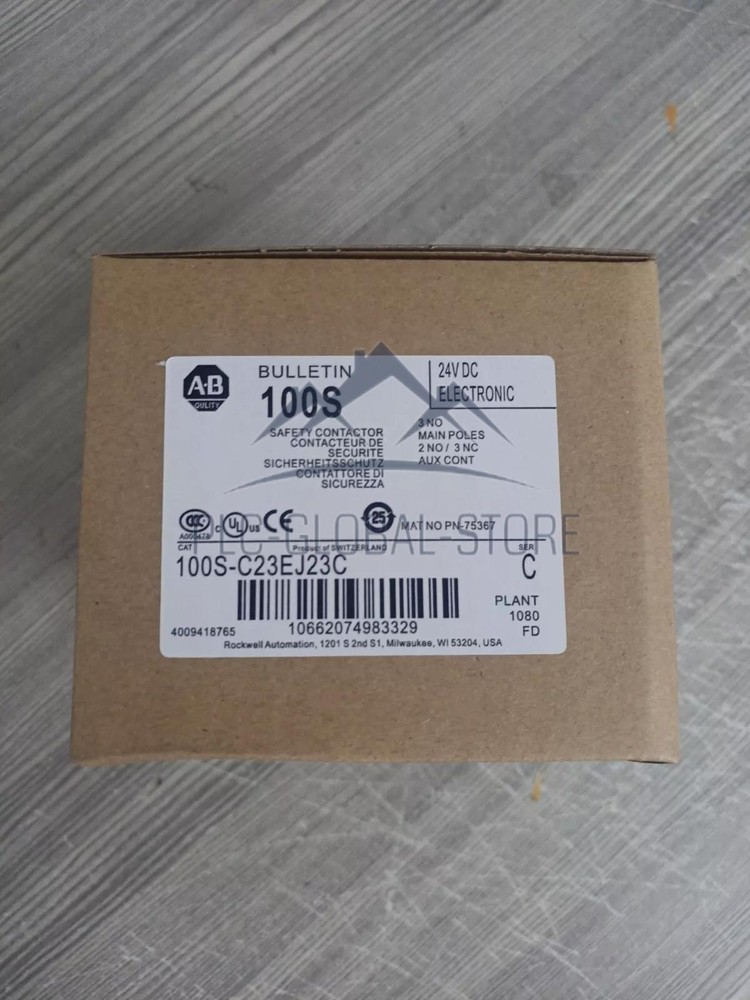 NEW In Box Allen-Bradley 100S-C23EJ23C Safety Contactor