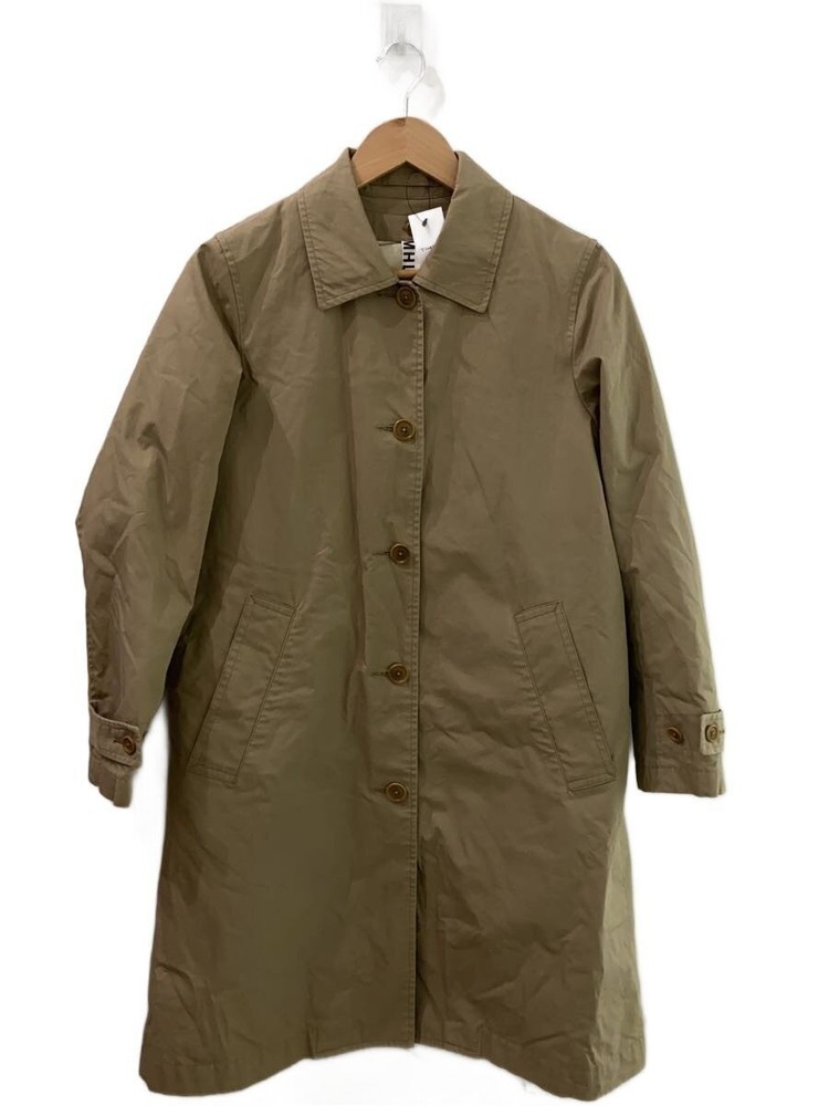 Mhl.  Steel Collar Coat/1/Cotton/Beg/Plain/595-212457 1599