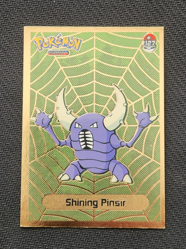 Pokemon 1997 Nintendo Infinity Shiny Set Shining Pinsir