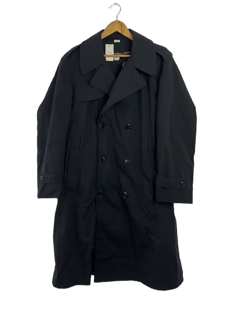 Us.Navy All Weather/Dscp/Trench Coat/42/-/Blk/8405-01-308-8700 10401