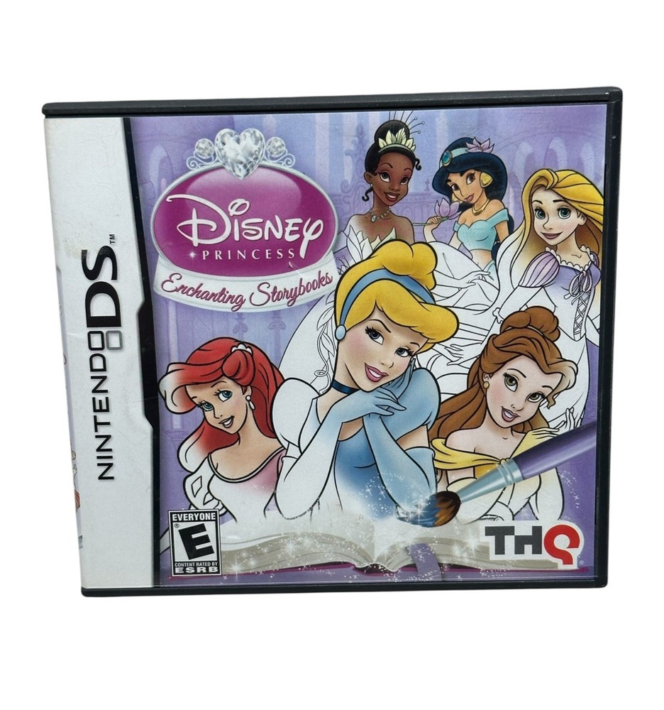 Disney Princess: Enchanting Storybooks (Nintendo DS, 2011) Complete and Tested