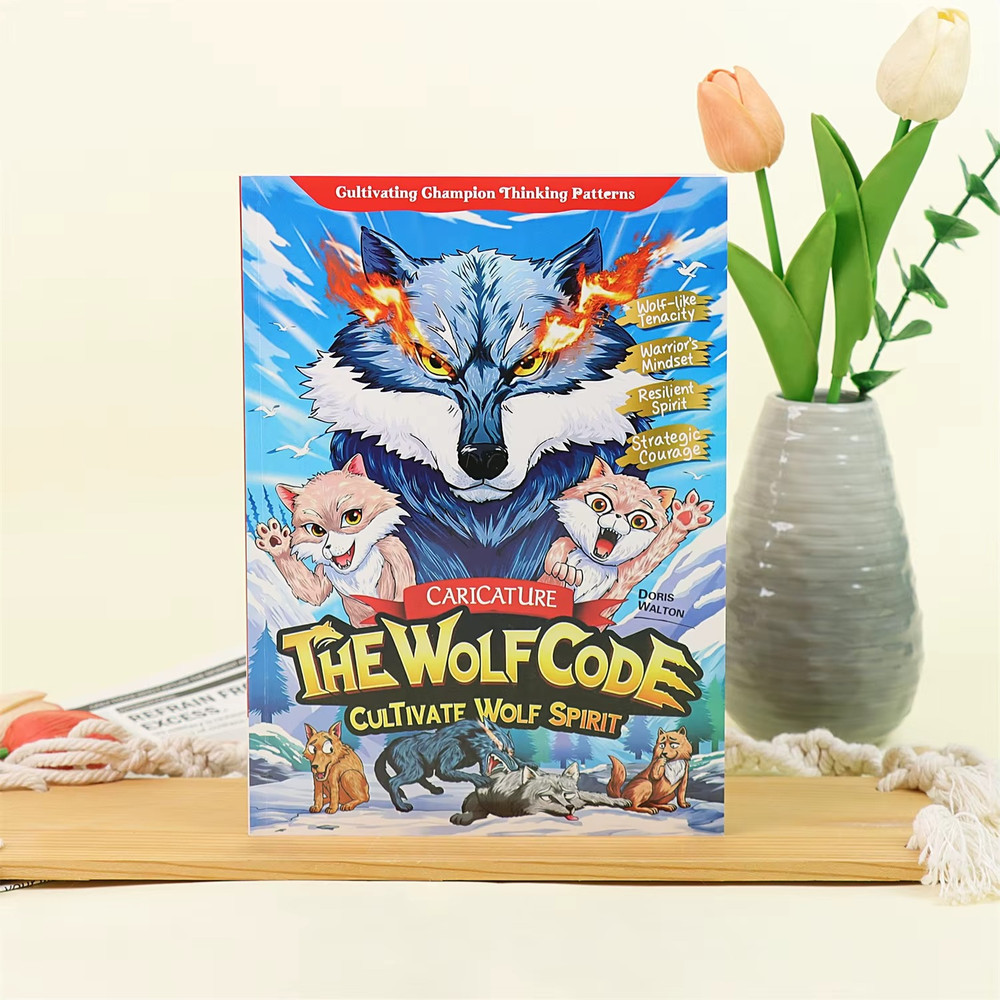 The Wolf Code Cultivate Wolf Spirit Growth Mindset Children's Book English