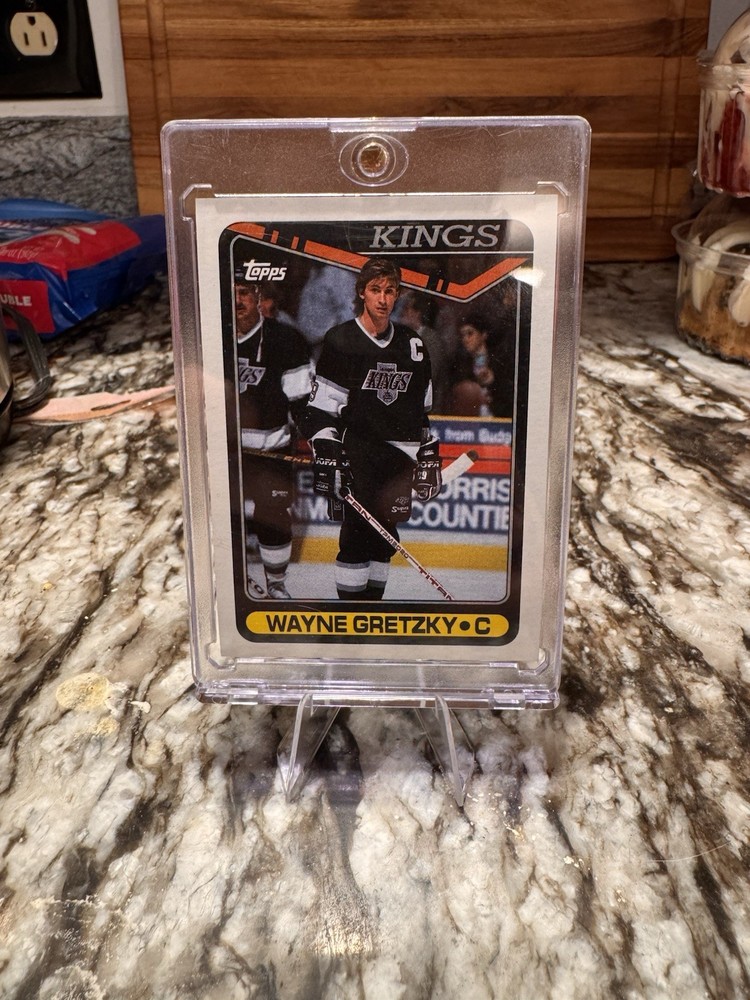 ERROR near mint 1990-91 Topps Wayne Gretzky (13102 Assists) ERROR #120