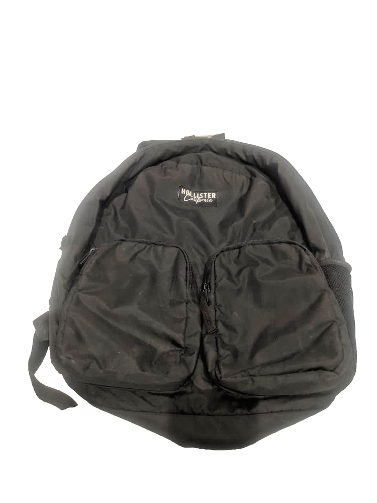 Hollister California Black Backpack | Travel Laptop Bag |