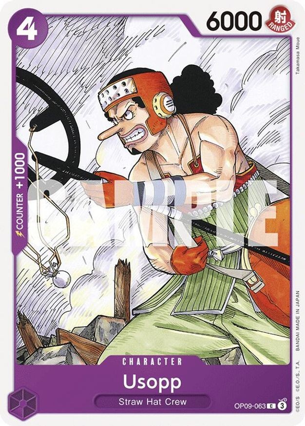 One Piece Usopp (063) (OP09-063/229) OP09 Emperors in the New World NM
