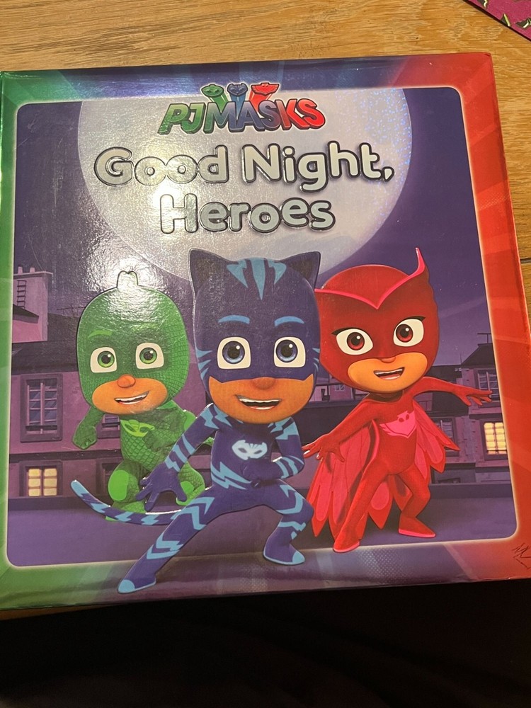 PJ Masks Good Night Heroes Hardback book